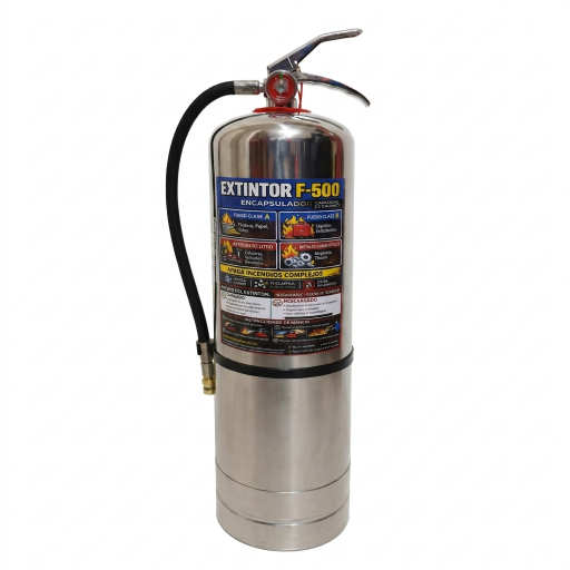 Extintor Concentrado de Espuma F-500 de 2.5 Galones (Multiproposito Avanzado)